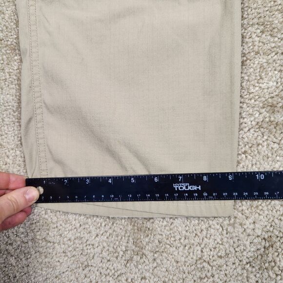 511 Tactical Mens Pants Size 34x32 Beige Khakis Cargo Pockets Double Knee B111 - Picture 9 of 10